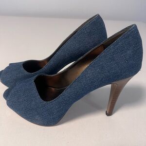 Nine West, Size 9 Denim Heels